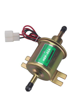 全新通用金属固体电动柴油 02A电子燃油泵铝金24V12V