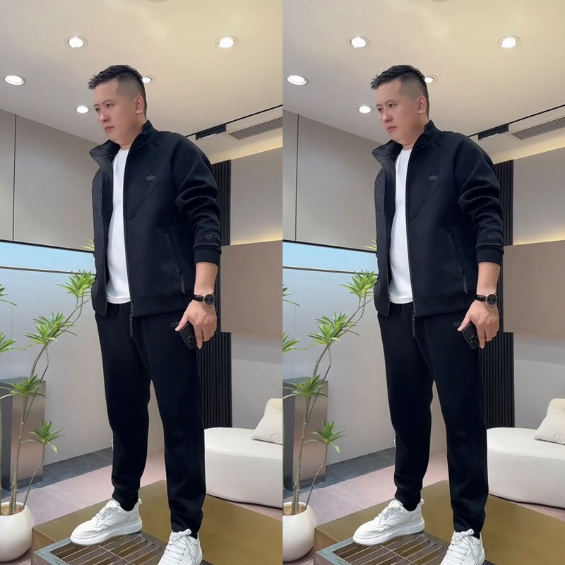 2025秋冬新款时尚运动休闲套装