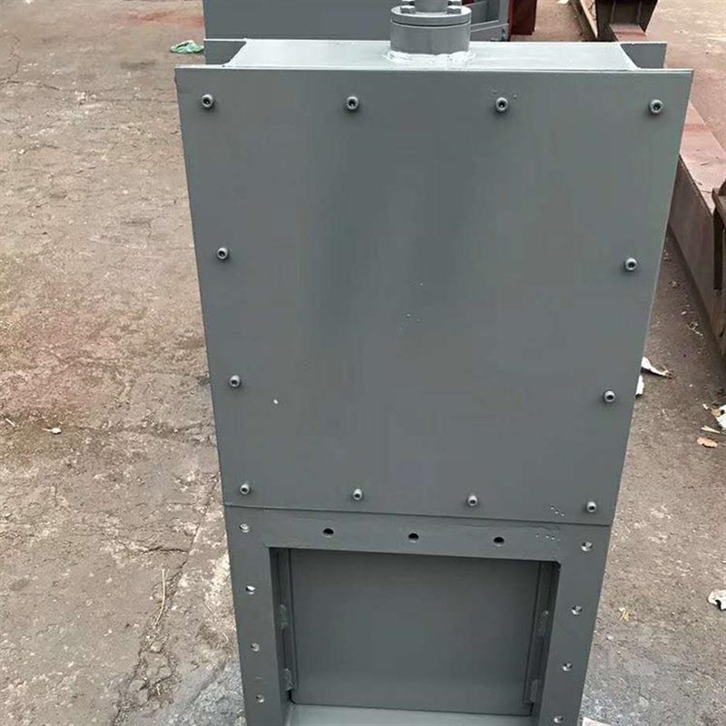 厂家卸灰阀手动电液动气动方口圆口插板阀机器不锈钢手动插板阀