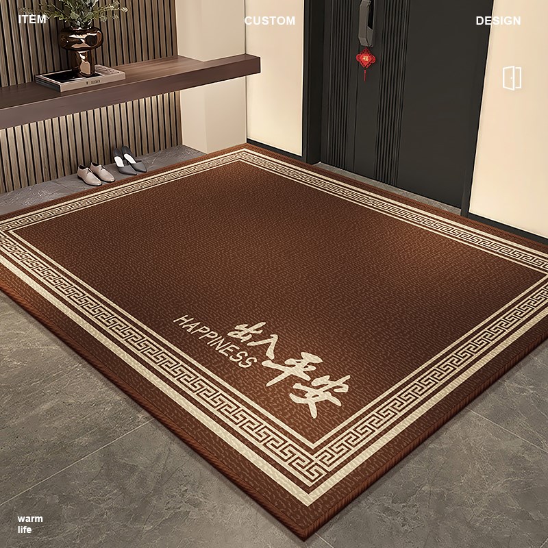 入户门地垫进门玄关高级感耐脏入户垫大门口家用垫子防滑可定制