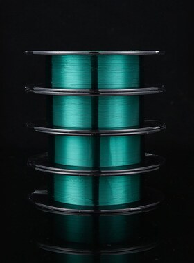 150mb高强森绿色尼龙线台钓海竿线远投钓鱼线主线胶丝渔线现货