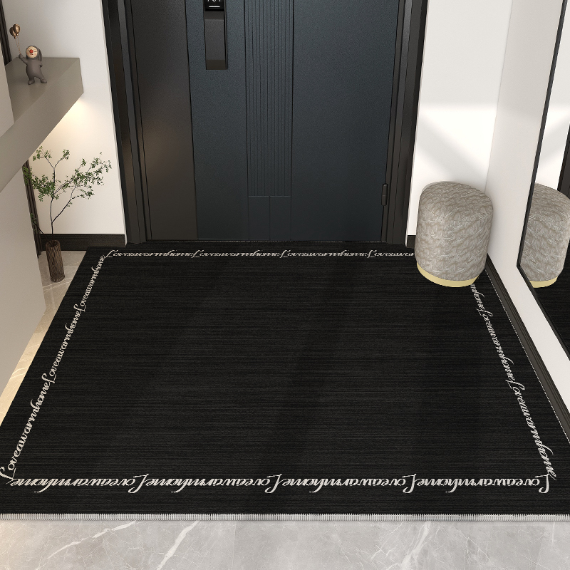 地垫入户门垫2023新款进门脚垫家用轻奢简约门口地毯玄关耐脏垫子