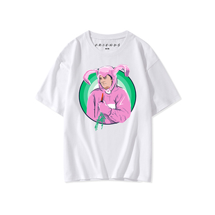 Bunny Pink SuitT恤 钱德勒The Friendsforever老友记官方限量同款