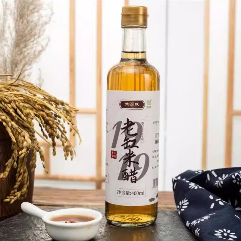 鱼跃不添加防腐剂老缸古法手工酿造非物质文化遗产老缸米醋5度