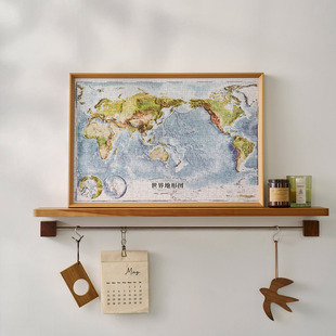 星球研究所夜光世界地图拼图中国地理知识成人创意新年礼物500片