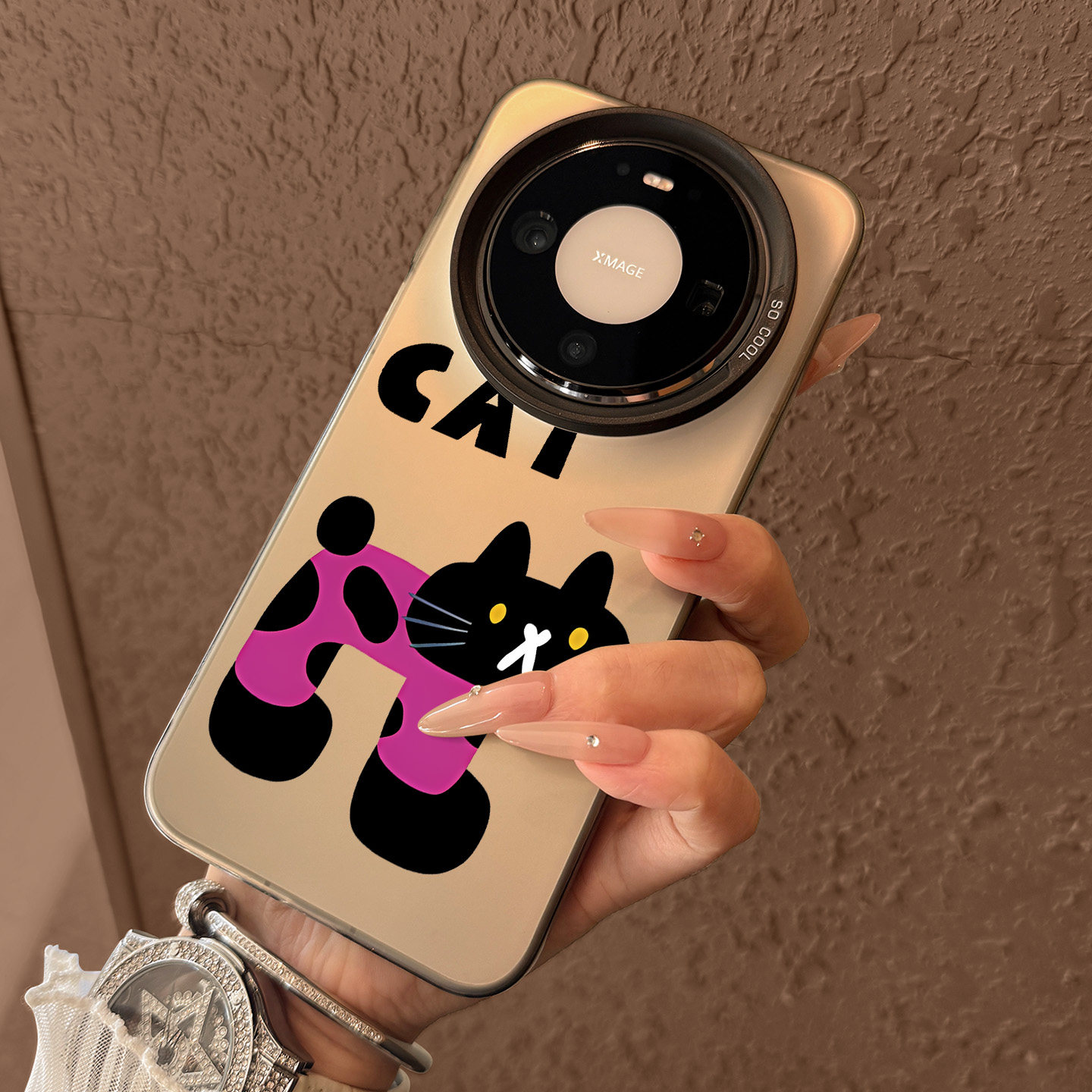 适用于华为mate80手机壳新款mate80promax个性色块