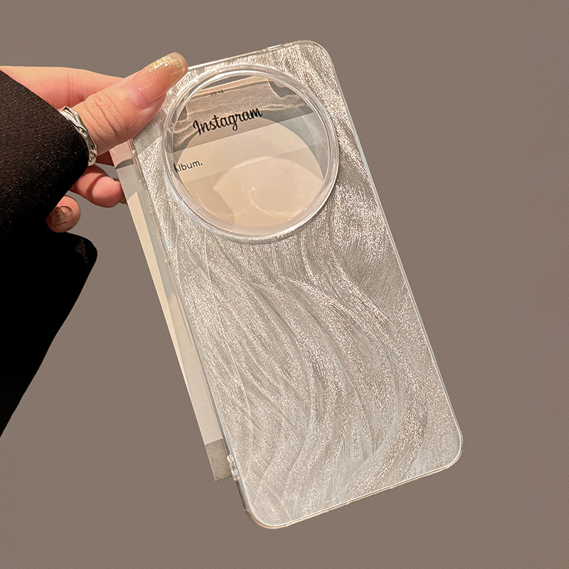 适用于华为渐变羽纱手机壳