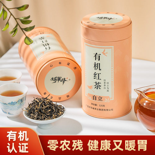 2025新茶将军峰明前春茶有机红茶花果蜜浓香型广西昭平茶叶自己喝