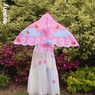 funcoo原创小鸟微风易飞可折叠好收纳公园露营野餐大人儿童放风筝