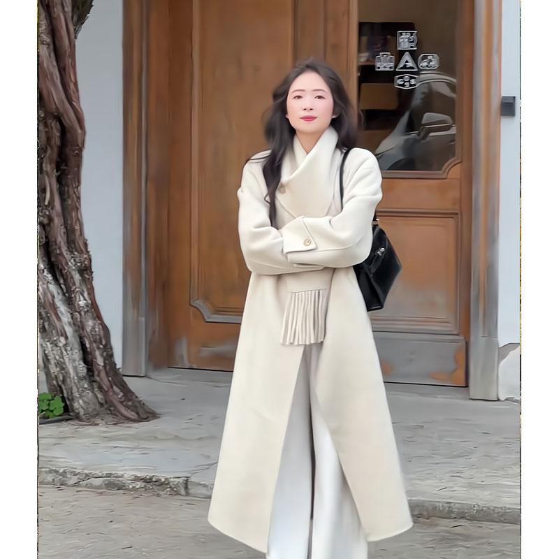 2025秋冬气质大衣韩版外套