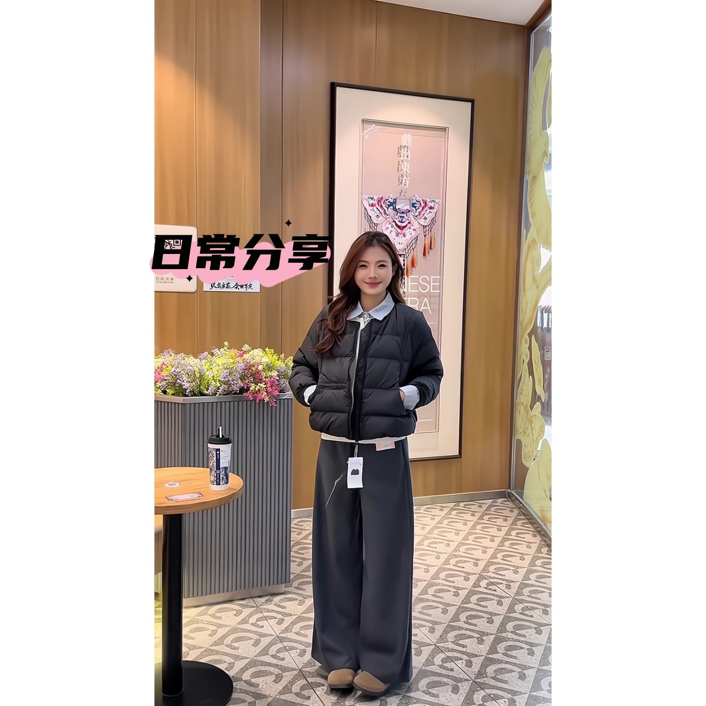 韩系短款修身加厚90白鸭绒羽绒服