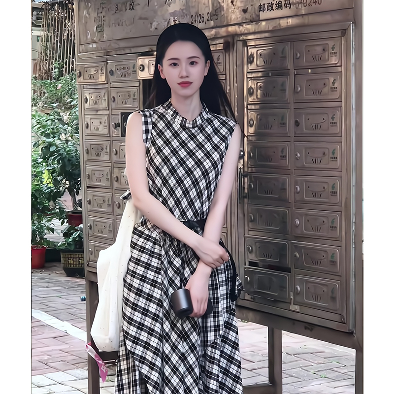南油轻奢高端品质｜黑白连衣裙