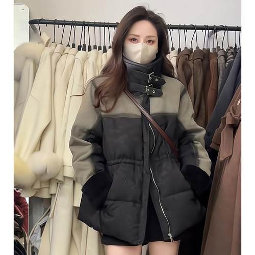 中长款90白鸭绒羽绒服外套