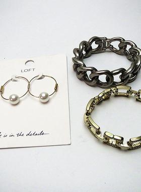 孤品外贸手镯手链镀金欧美女