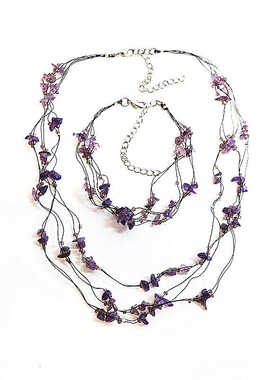 波西米亚套装多层设计感复古女