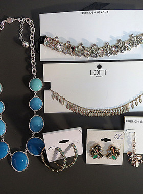 潮牌合金镀银女孤品项链