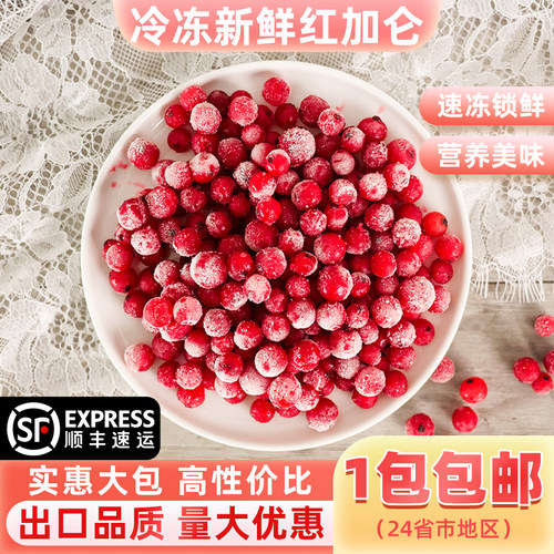 冷冻红加仑卫赞出口品质