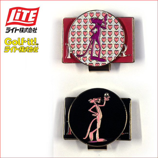高尔夫球标 粉红豹mark 日本LITE高尔夫产品  高尔夫辅助用品