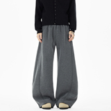 原创现货A412-DM542-特P60-限价98-400g加厚格雷灰腰头弯刀卫裤，男装休闲裤，电商A412