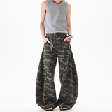 现货A412-DM416-特P48-限88-弯刀廓形解构迷彩牛仔裤，男装牛仔裤，电商A412