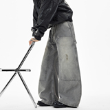 现货A412-DM546-特P55-限价98-做旧破洞脏染牛仔裤，男装牛仔裤，电商A412