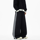 现货A412-DM541-特P48-限价88-加绒加厚三条杠廓形卫裤成份100棉，男装休闲裤，电商A412