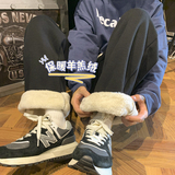 现货直播品质A412-DM47-P53限价78宽松直筒加绒加厚卫裤，男装休闲裤，电商A412