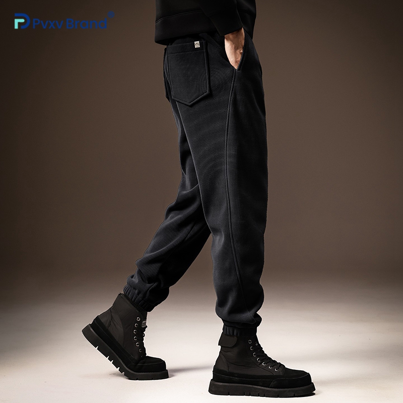 高端美式重磅设计感休闲裤男