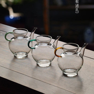 透明仿宋玻璃茶壶专用小号