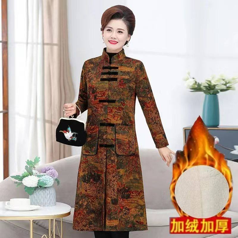 秋冬复古旗袍加绒风衣外套民族风妈妈装加绒加厚保暖大衣女保健环,服饰配件/皮带/帽子/围巾,保健环,淘宝优惠券,粉丝福利购,淘宝优惠卷