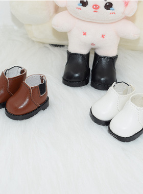 10CM娃鞋3.8长鞋子1t0厘米棉花娃娃用鞋靴子配饰配件可爱高筒靴