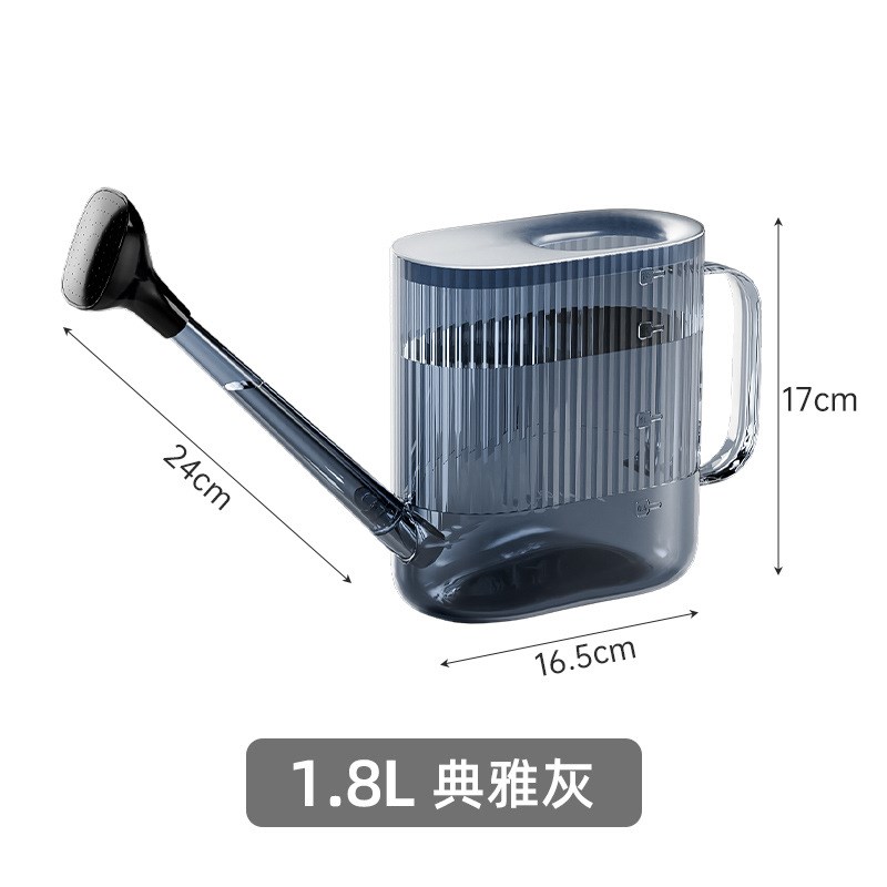 家用淋花壶加厚洒水壶大浇花喷壶塑料浇水壶长嘴花洒壶园艺浇菜壶