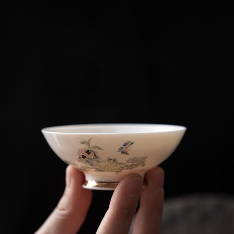 喝茶茶具一壶分离户外茶水轻奢装备防烫简约O随身旅行出差一杯茶