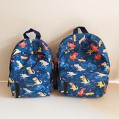 儿童小背包男孩外出旅游出游男童书包幼儿园双肩包轻便户外恐龙潮