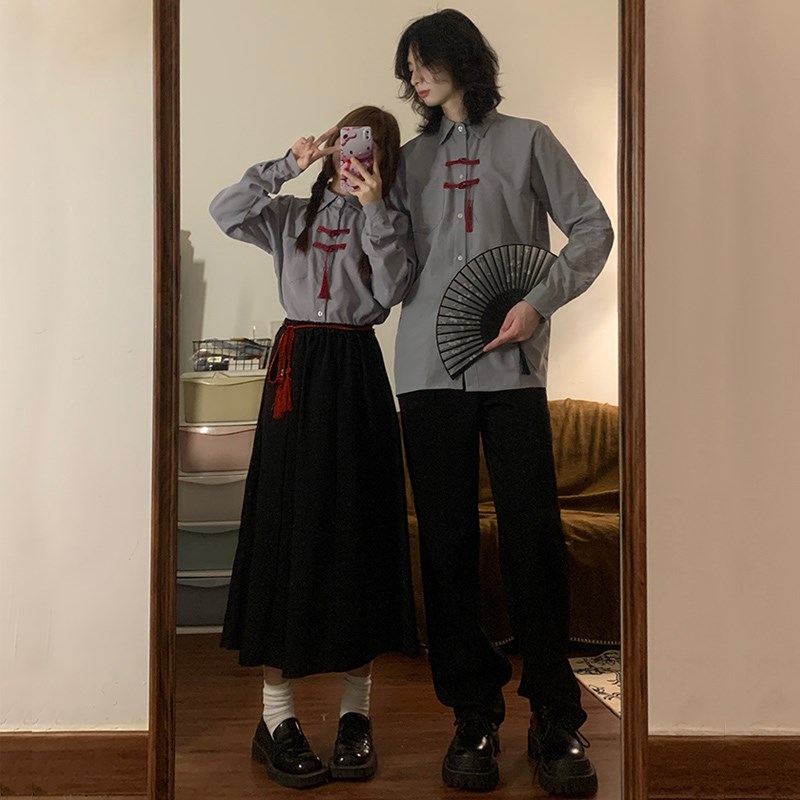 学生班服学院风汉服古装小学生运动会G开幕式服装成人礼毕业演出