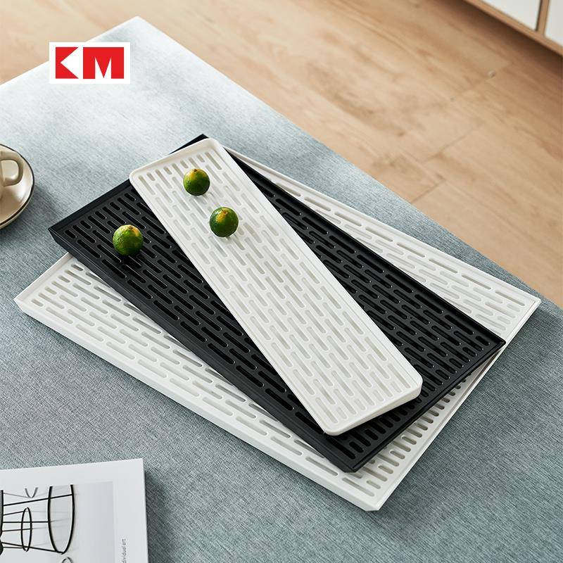 水杯筷子沥水架杯子简约餐636客厅水厨果盘房塑料物具沥水盘收纳