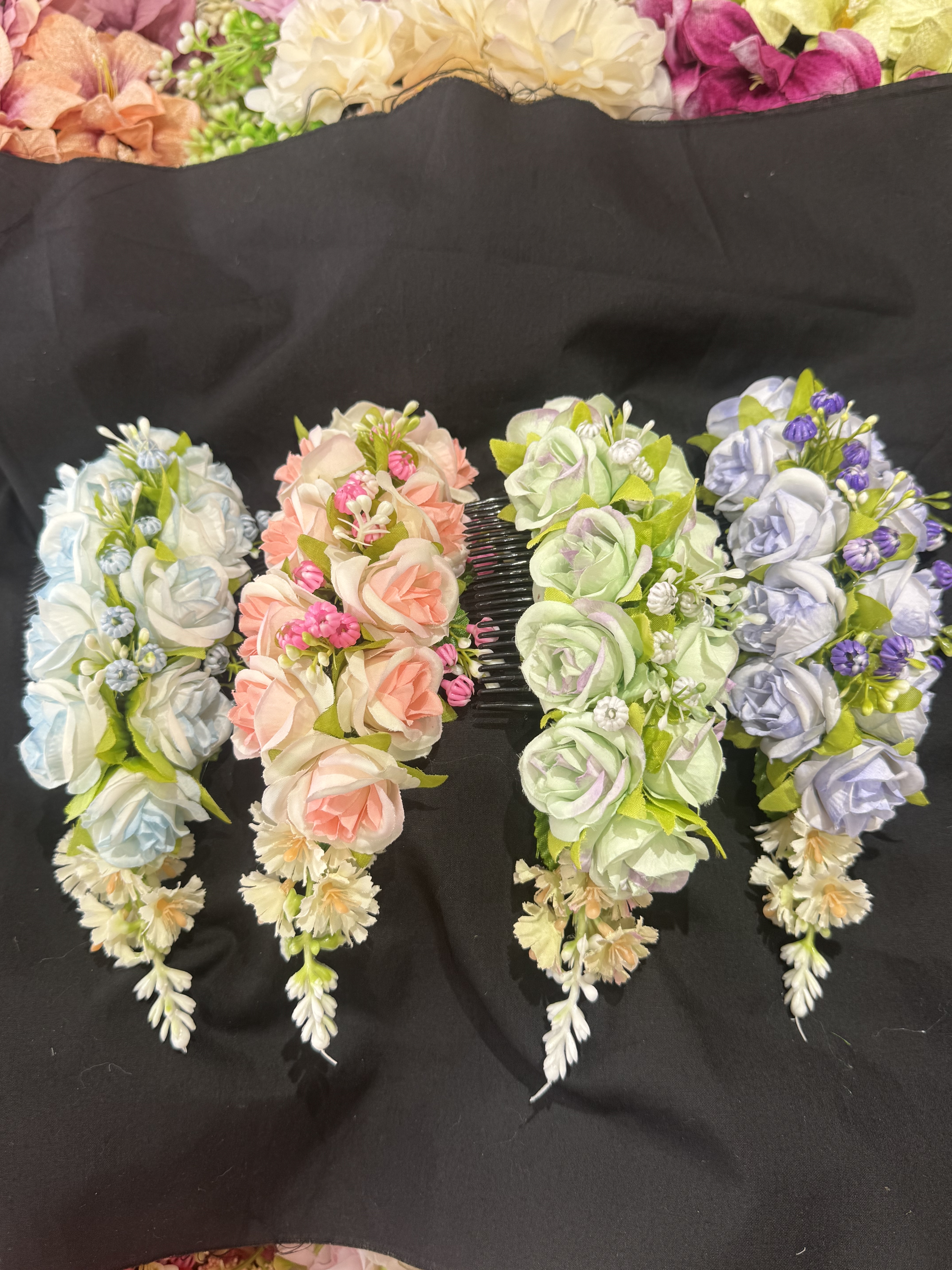 云南傣族头花发梳舞蹈泰国头饰手工民族发饰影楼服装演出配饰