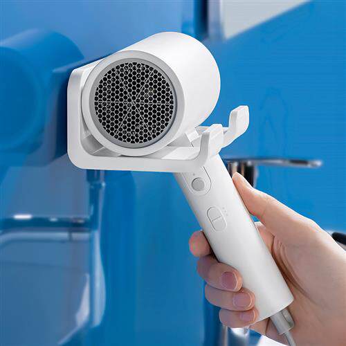 吹风机置物架免打孔电吹风挂架放置架子卫生间壁挂式风筒收纳支架