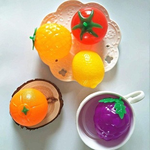 解压神器捏捏乐发泄球出气办公室可爱儿童玩具球水果球番茄西红柿