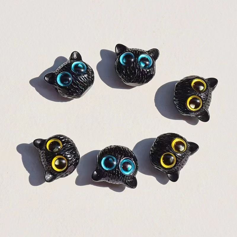 奶酪黑芝麻小猫咪手链