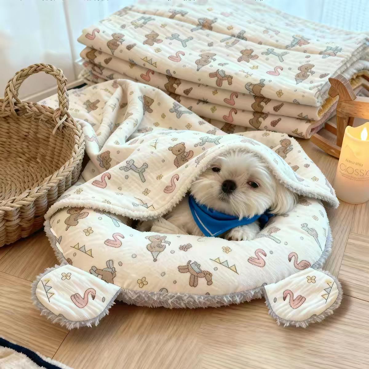 小狗狗专用泰迪比熊秋冬季保暖小