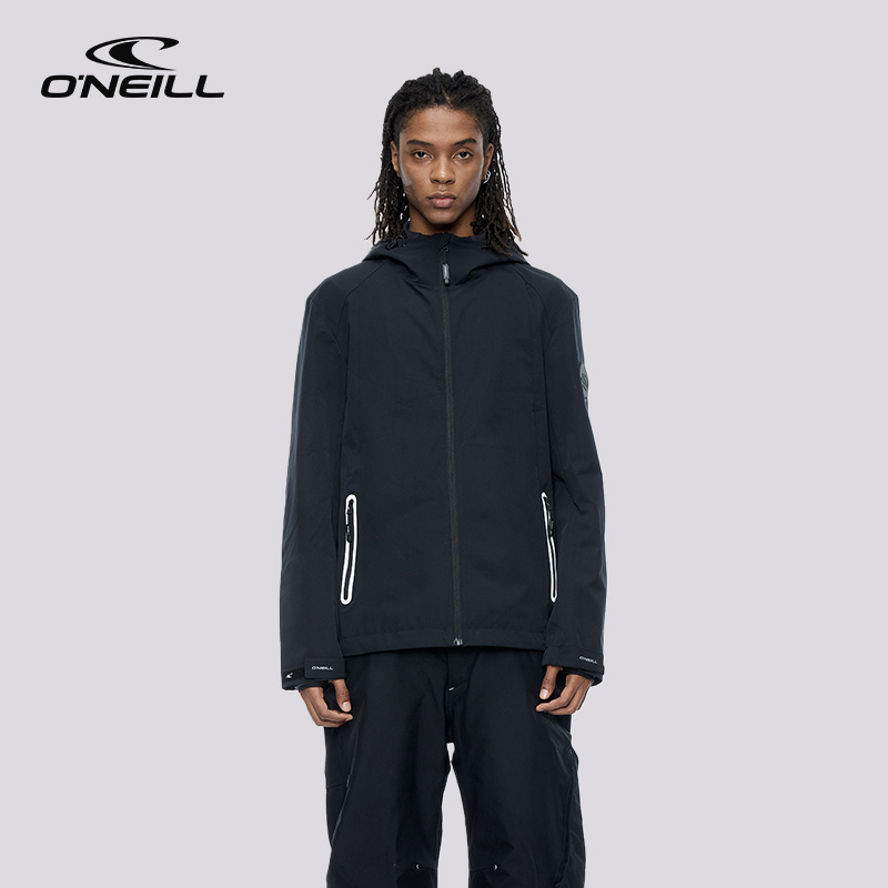 ONEILL男女弹力防风防水保暖运动夹克休闲白色运动百搭化纤外套女