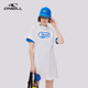 2025新款 ONEILLT恤裙休闲印花纯棉收腰大码 短裙运动连衣裙女夏季