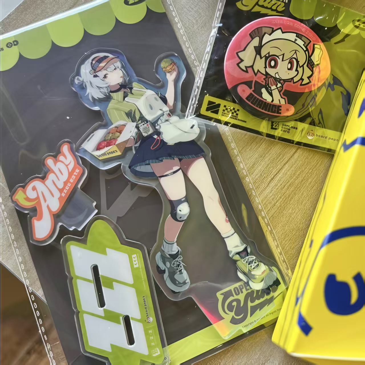 日谷绝区零周边gigo北美联动立牌