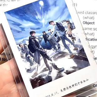 盗墓笔记周边稻米节长白山见云霞雨夜惊蛰张起灵吴邪徽章拍立得