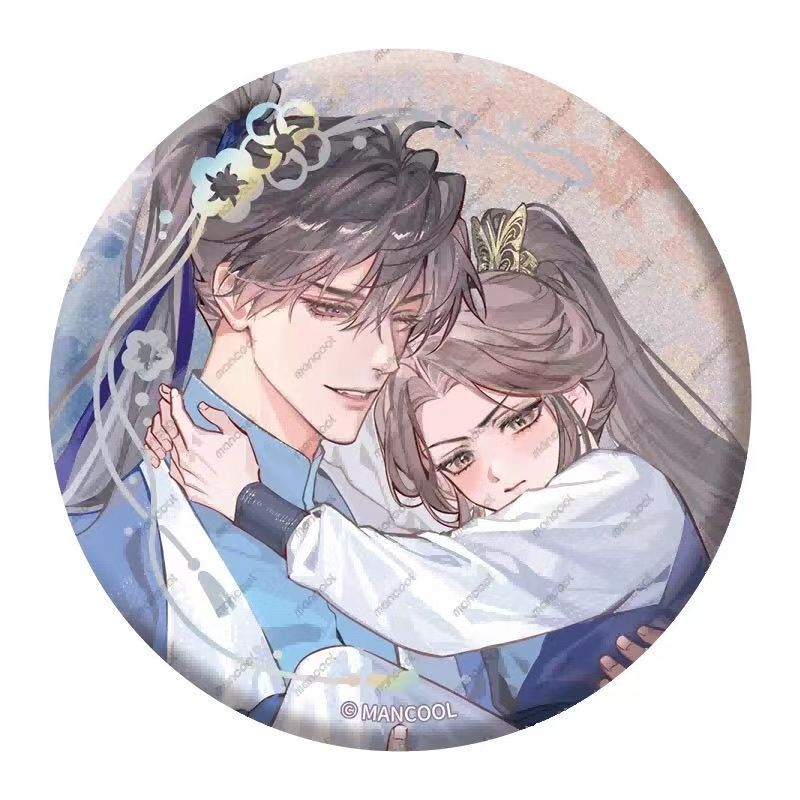 二哈和他的白猫师尊稚趣系列徽章