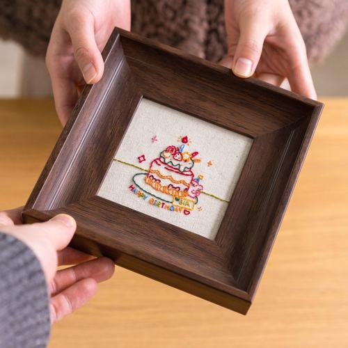 刺绣手工diy相框装饰画材料包