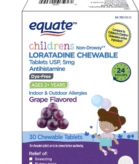 equate儿童抗过敏咀嚼片