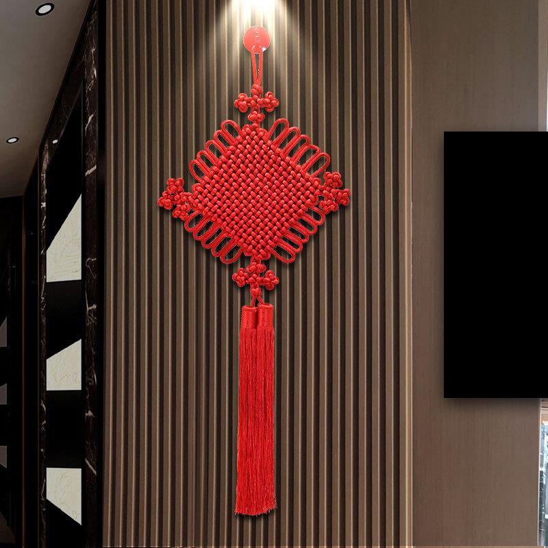 中国结入户门上挂件客厅大号高档玄关吉祥平安节电视背景墙小装饰