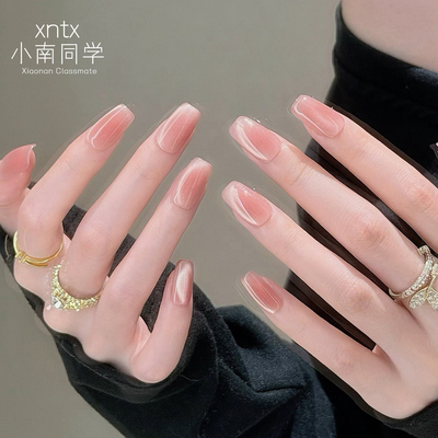 【极简风裸色显白甲】安哥拉美甲